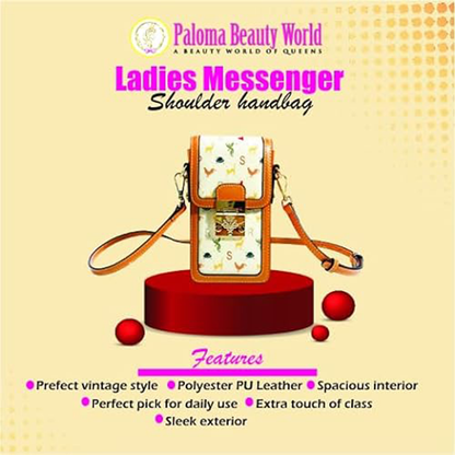 Paloma Beauty World - Single Strap Shoulder Bag Cell phone Purse PU Leather Mini Handbag vintage trend Casual Tote women handbag ladies Mini messenger bags