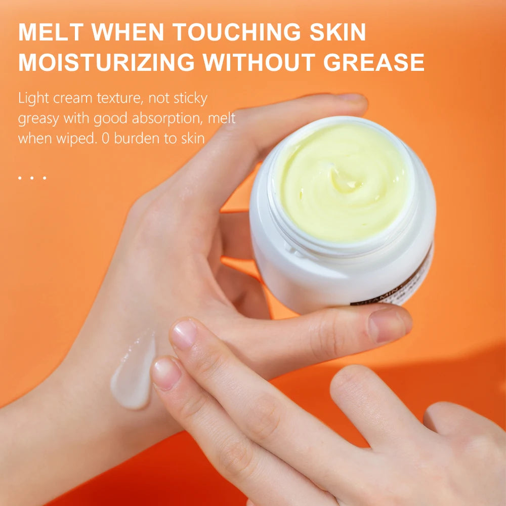 Retinol Face Cream VC Moisture Cream 2PCS/Set Anti-Aging Remove Wrinkle Firming Whiten Brighten Facial Skin Care
