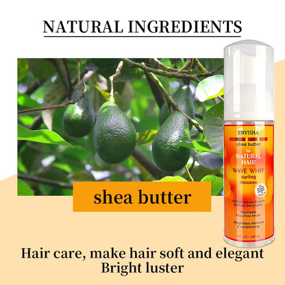 Curly Hair Bounce Hair Care Styling Mousse Natural Hair Styling Cream