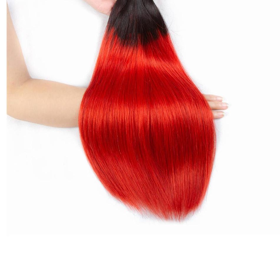 Red Hair Weaves Bundles