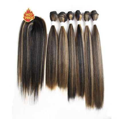 Free Closure Synthetic Hair