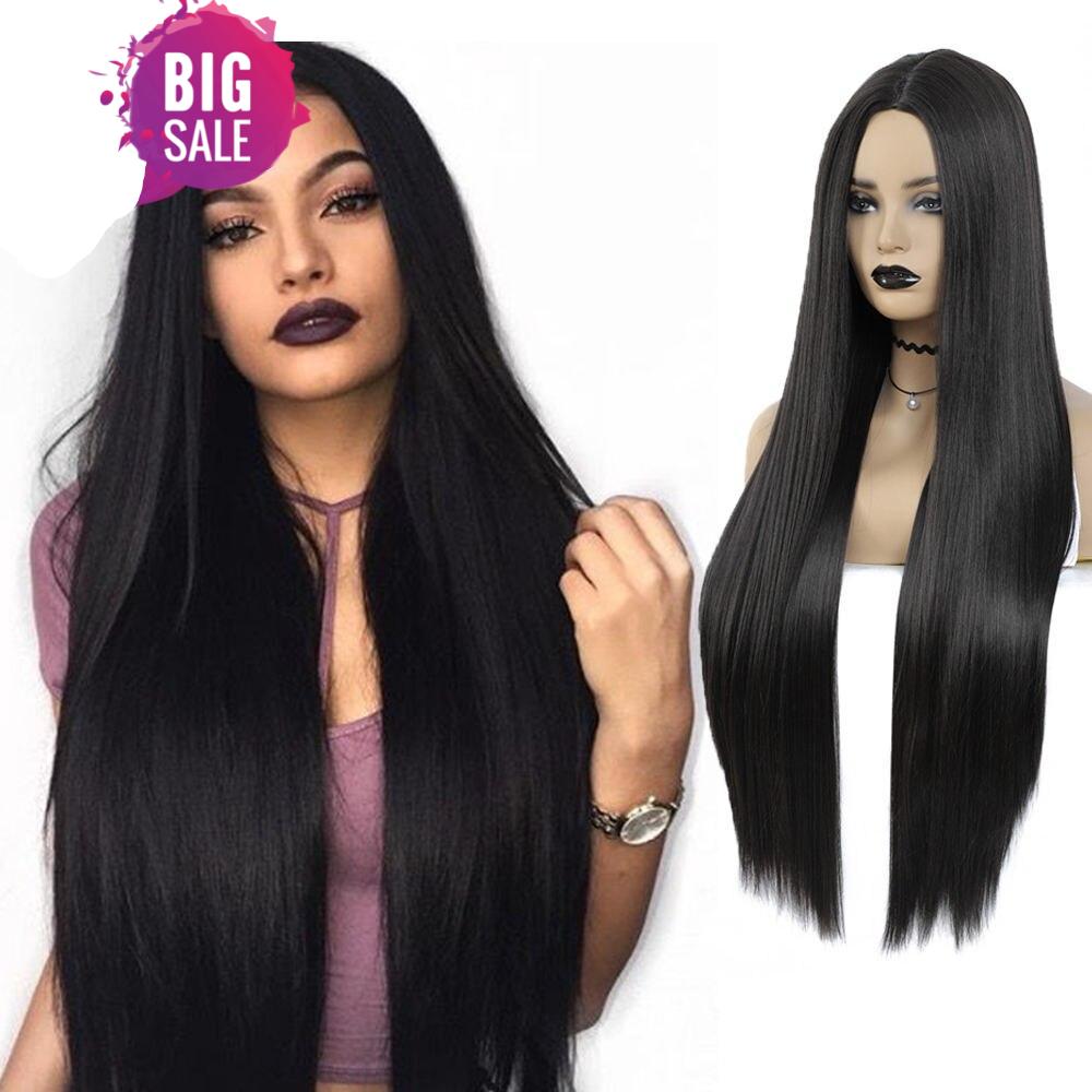 Super Long Straight Synthetic Wig