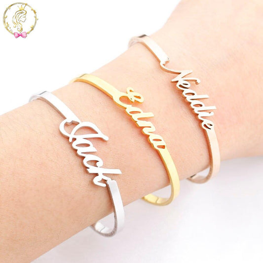 Personalized Nameplate Silver and Gold Bracelets Personalized Nameplate Silver and Gold Bracelets Personalized Nameplate Silver and Gold Bracelets Personalized Nameplate Silver and Gold Bracelets