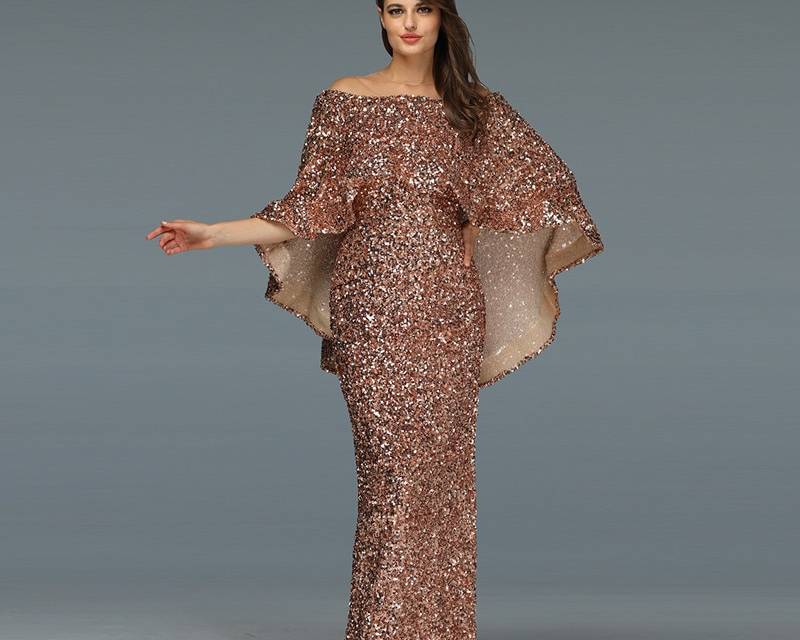 Women's Sequined Evening Dress Dresses Evening Dresses Color : 1|2