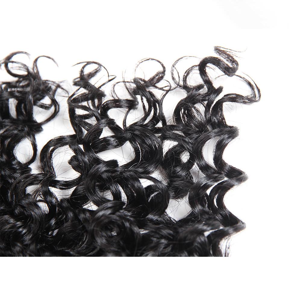 Malaysian Jerry Curly Wave Weave Human Hair 4 Bundles 190g/ Pack