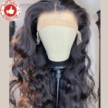 RULINDA Highlight Ombre Color Body Wave Lace Front Human Hair Wigs Brazilian Remy Hair Lace Wigs Middle Part Pre-Plucked