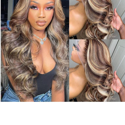 13X4 Lace Front Human Hair Wigs With Baby Hair