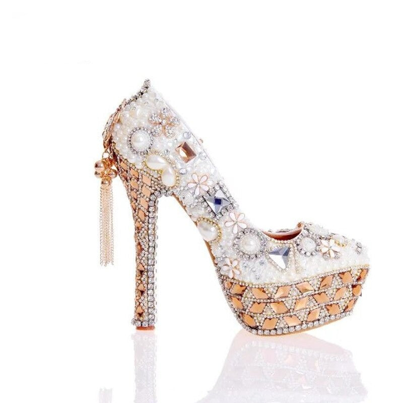 Luxury Crystal Women Wedding shoes Luxury Crystal Women Wedding shoes Luxury Crystal Women Wedding shoes 
