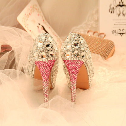 Luxury Crystal Women Wedding Shoes Luxury Crystal Women Wedding Shoes Luxury Crystal Women Wedding Shoes