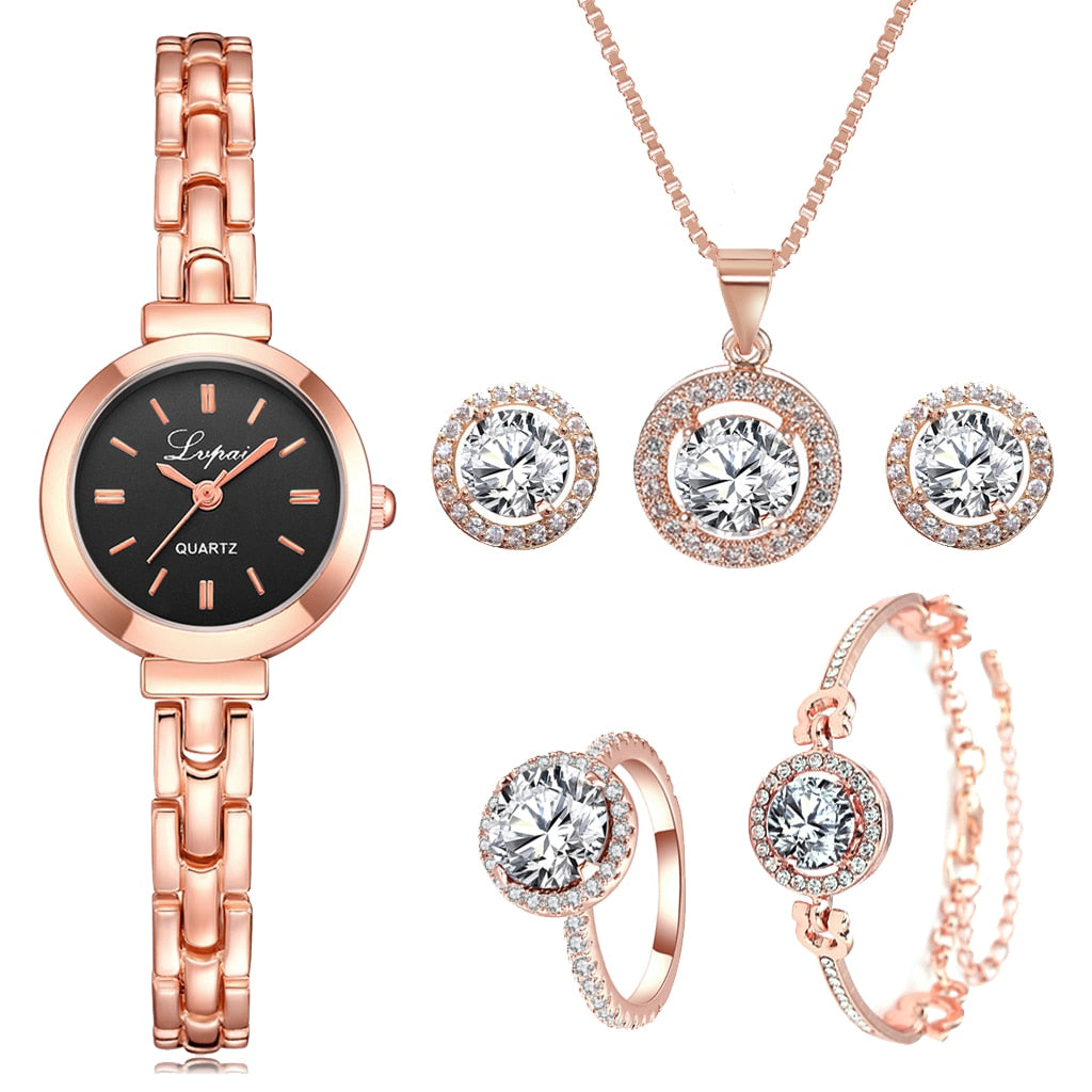 Luxury Diamond Quartz Watch Luxury Diamond Quartz Watch Luxury Diamond