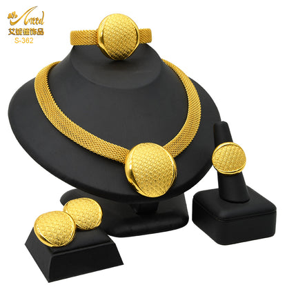 Gold Luxury Jewelry Set