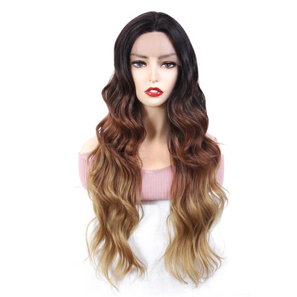 Natural Looking Long Wavy Synthetic Lace Wigs Natural Looking Long Wavy Synthetic Lace Wigs Natural Looking Long Wavy Synthetic Lace Wigs