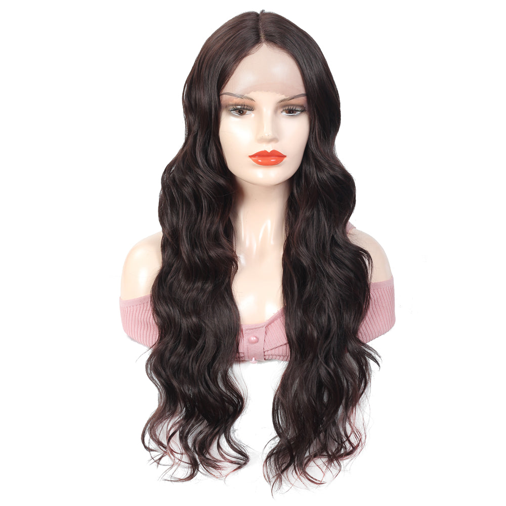 Natural Looking Long Wavy Synthetic Lace Wigs Natural Looking Long Wavy Synthetic Lace Wigs Natural Looking Long Wavy Synthetic Lace Wigs