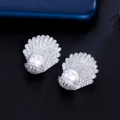 Simulated Pearl Stud Earrings Simulated Pearl Stud Earrings Simulated Pearl Stud Earrings Simulated Pearl Stud Earrings