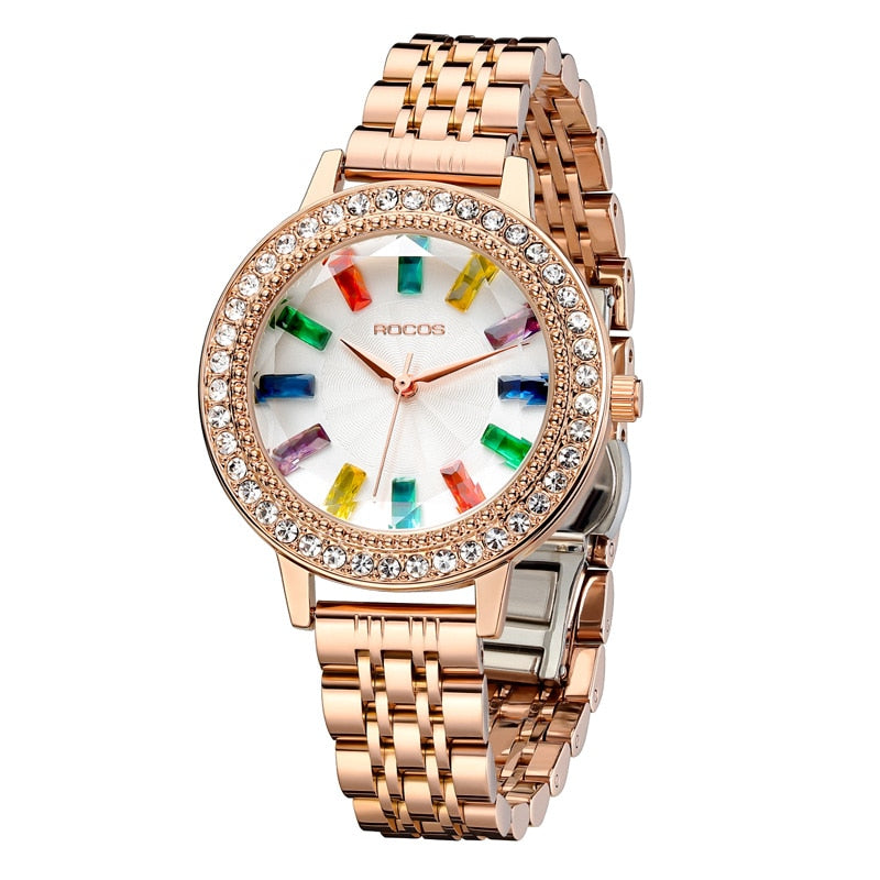 Luxury Quartz Diamond Watch Luxury Quartz Diamond Watch Luxury Quartz Diamond Watch