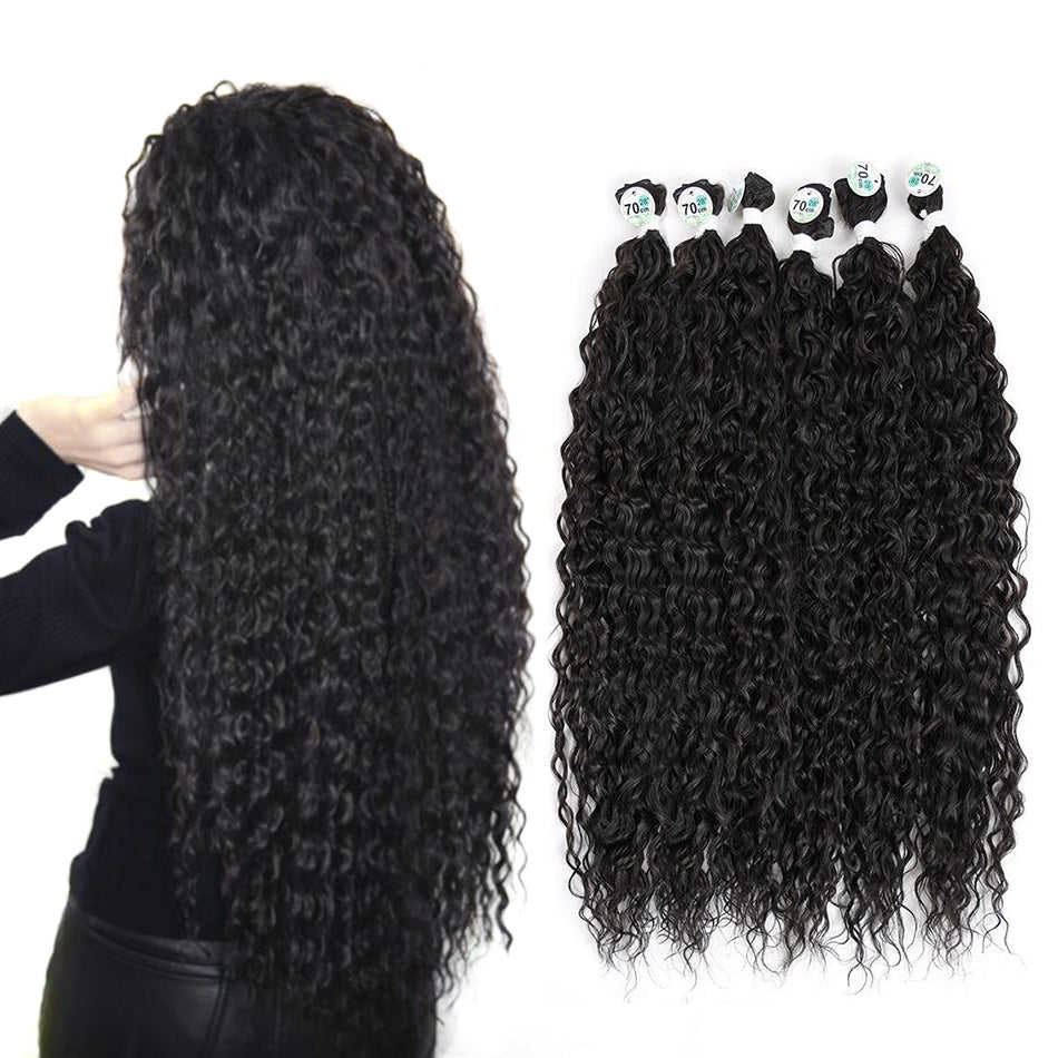 Extremely Soft Water Wave Curly Synthetic Hair Bundles - paloma-beauty-world