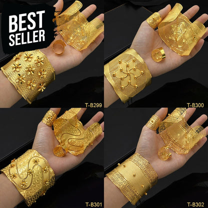 Arabic Charm Gold Color Bracelet