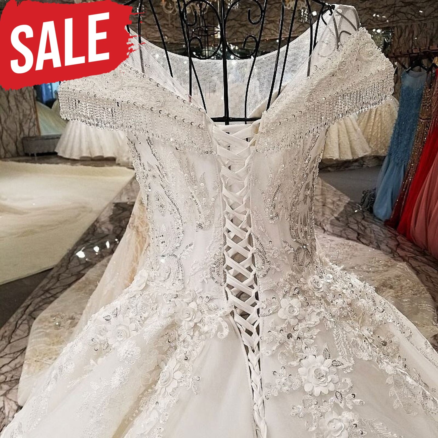 Ivory Best Plus Size Muslim Wedding Dress