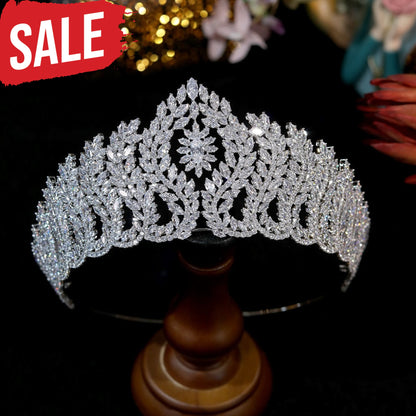Luxury Queen Crown Silver