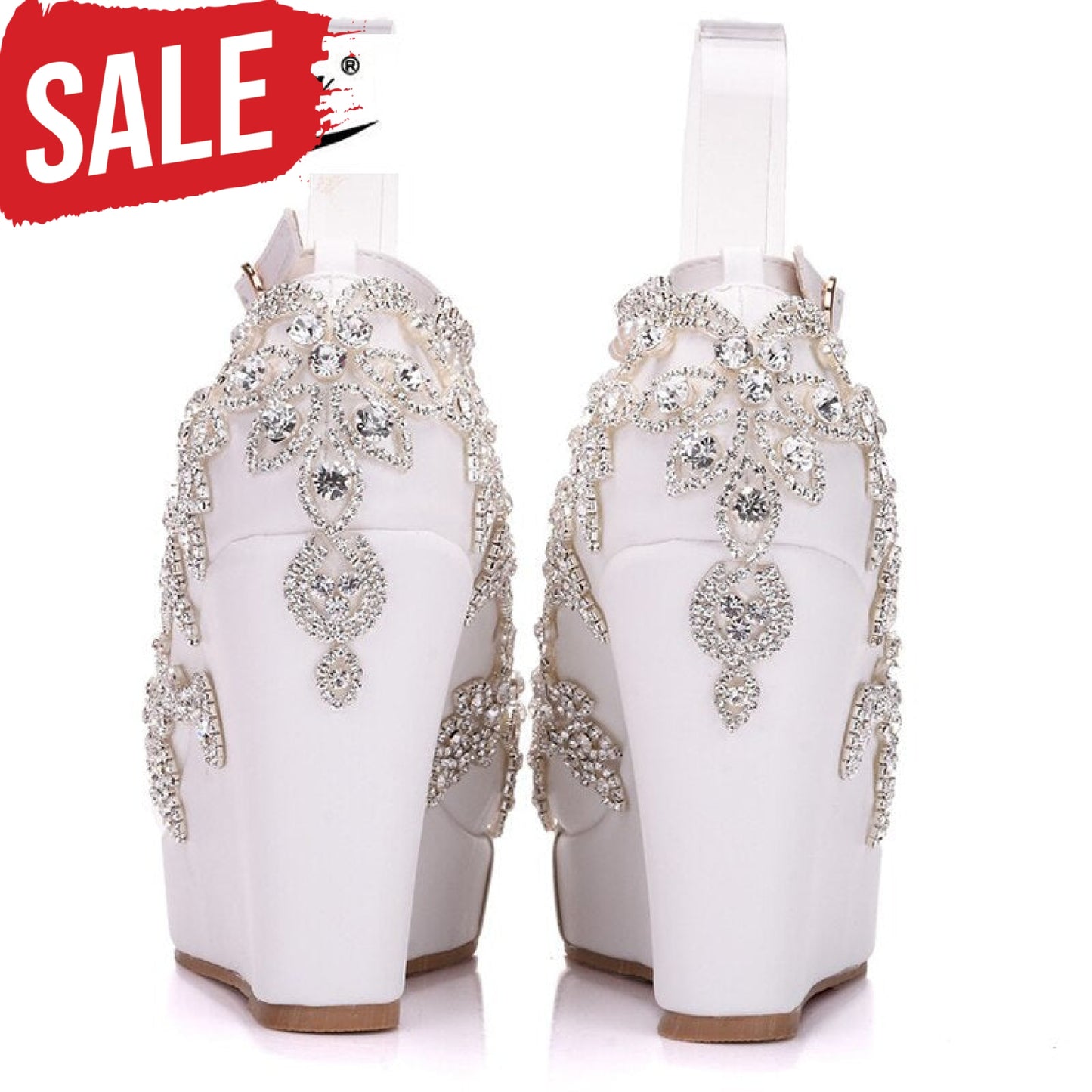 Women Crystal Wedding Shoes