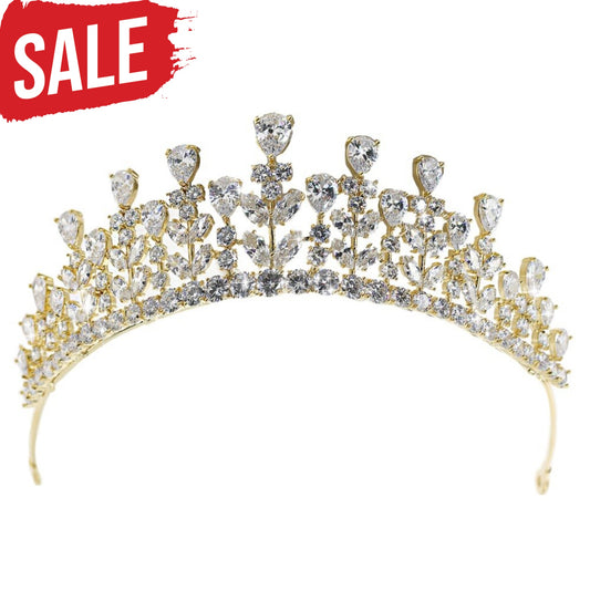 Zircon Queen Crystal Crown